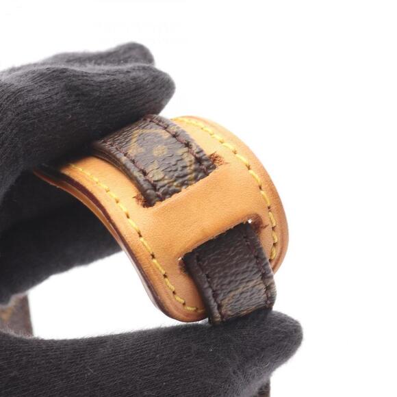 LOUIS VUITTON Brown Monogram Leather Shoulder Bag - Picture 13 of 14